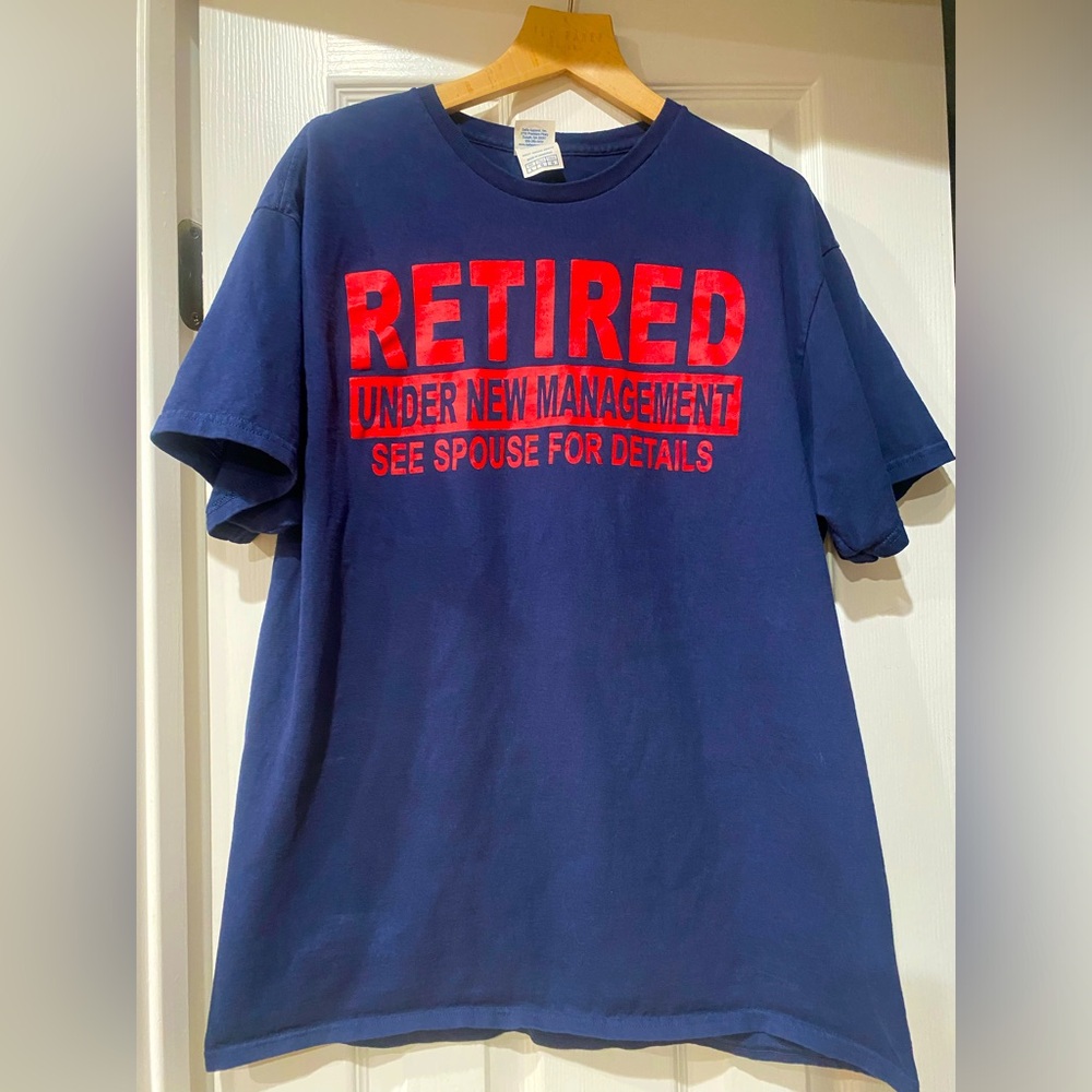 Vintage Retired Tshirt SzL 100% Preshrunk Cotton